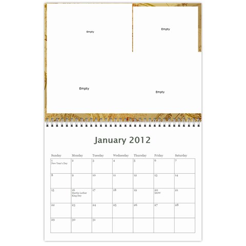 18 Mo Calender By Jan Cockreham Jan 2012