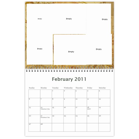 18 Mo Calender By Jan Cockreham Feb 2011