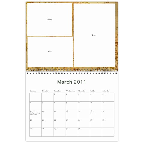 18 Mo Calender By Jan Cockreham Mar 2011