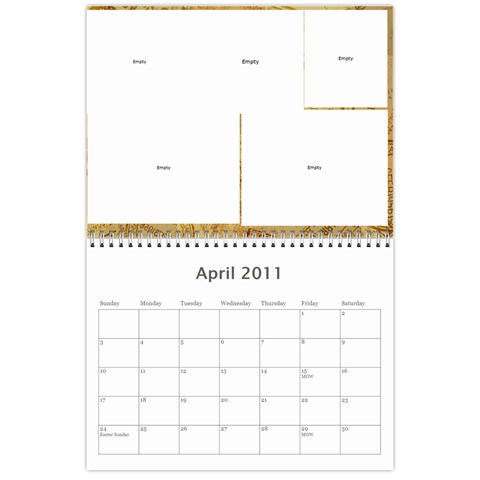 18 Mo Calender By Jan Cockreham Apr 2011