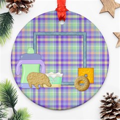 Ornament Foodie 1001 - Round Ornament (Two Sides) Ornament Foodie 1001 - Round Ornament (Two Sides)