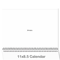 lotr calendar - Wall Calendar 11  x 8.5  (12-Months)