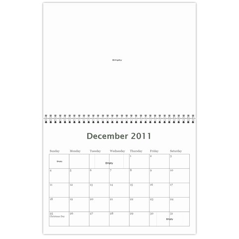 Lotr Calendar By Andie Dec 2011