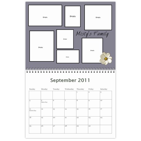 Calendar 2010 By April Schaack Sep 2011