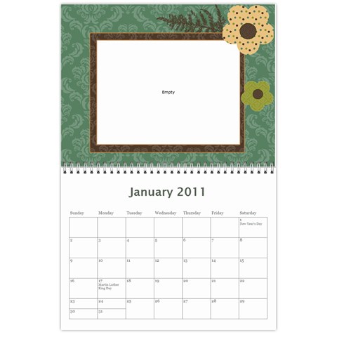 Moms Calandar By Dina Knowles Jan 2011