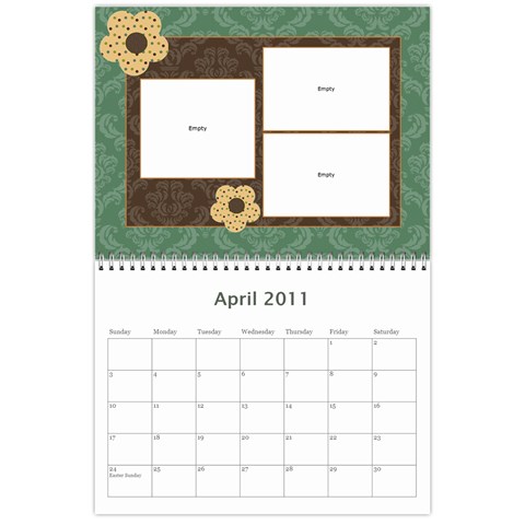 Moms Calandar By Dina Knowles Apr 2011