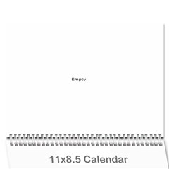 family calendar - Wall Calendar 11  x 8.5  (12-Months)