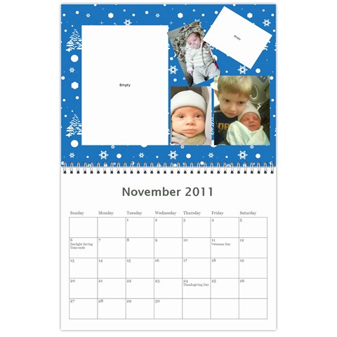 Family Calendar By Jeri Nov 2011