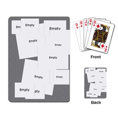Rectangle Play Cards - Dare To Be Bold - Playing Cards Single Design (Rectangle) Rectangle Play Cards - Dare To Be Bold - Playing Cards Single Design (Rectangle)