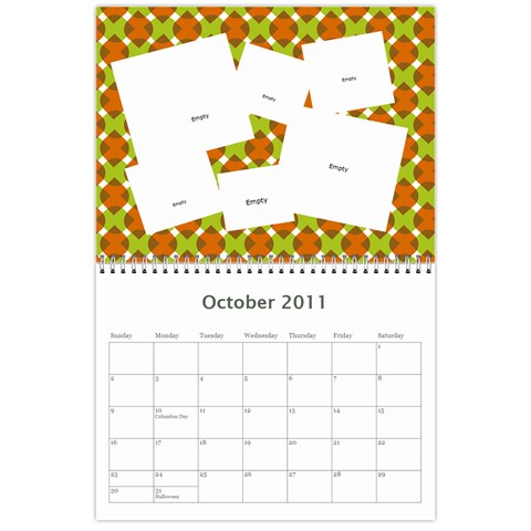 Mom Calendar By Rachel Oct 2011