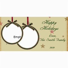 Christmas Card - 4  x 8  Photo Cards