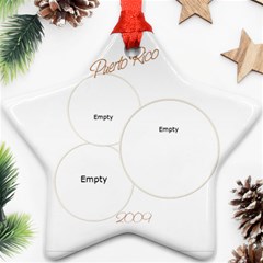 Puerto Rico - Ornament (Star)