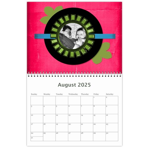 2025 Calendar By Brooke Aug 2025