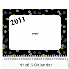 caledar - Wall Calendar 11  x 8.5  (12-Months)