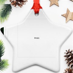 Christmas Ornament Star - green & silver glitter - Ornament (Star) Christmas Ornament Star - green & silver glitter - Ornament (Star)