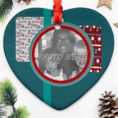 Heart Ornament (Two Sides)