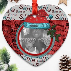 Heart Ornament (Two Sides) Heart Ornament (Two Sides)