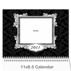 Ballerina Calendar - Wall Calendar 11  x 8.5  (12-Months)
