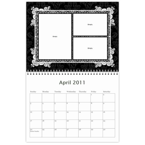 Ballerina Calendar By Tracy Gardner Apr 2011