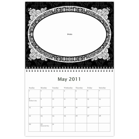 Ballerina Calendar By Tracy Gardner May 2011