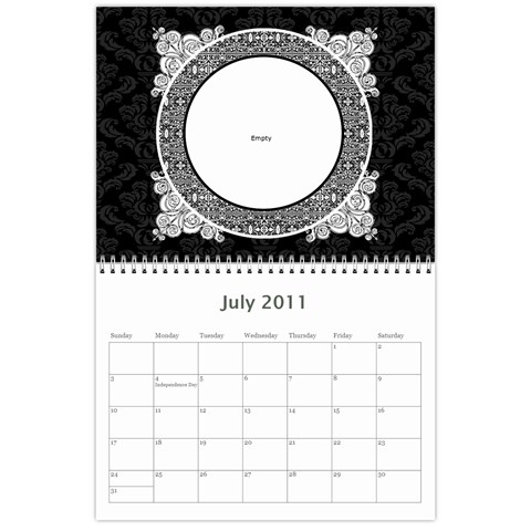 Ballerina Calendar By Tracy Gardner Jul 2011