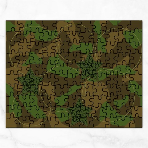 Cammo Circle Puzzle By Amanda Bunn Front