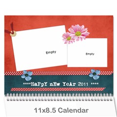 Y2011 - Wall Calendar 11  x 8.5  (12-Months)