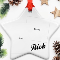 Blue christmas - Ornament - Ornament (Star)
