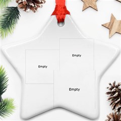 Flowers christmas - Ornament - Ornament (Star)