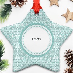 Tiffany Blue Lace Star Ornament - Ornament (Star) Tiffany Blue Lace Star Ornament - Ornament (Star)