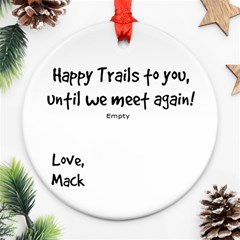 mack, judy - Ornament (Round)