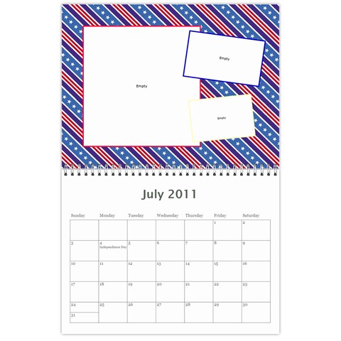 2011 Calendar By Tracy Clair Jul 2011