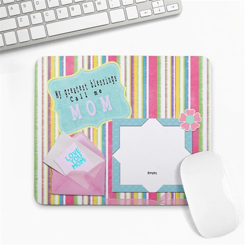 Mom Gift Mouse Pad By Danielle Christiansen Front
