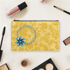 Cosmetic Bag-Ella in Blue-Medium 1001 (7 styles) - Cosmetic Bag (Medium) Cosmetic Bag-Ella in Blue-Medium 1001 (7 styles) - Cosmetic Bag (Medium)