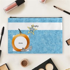 Cosmetic Bag-Ella in Blue Large 1001 - Cosmetic Bag (Large) Cosmetic Bag-Ella in Blue Large 1001 - Cosmetic Bag (Large)