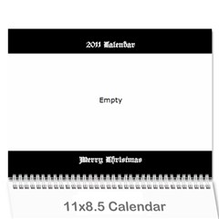 2011 henderson - Wall Calendar 11  x 8.5  (12-Months)