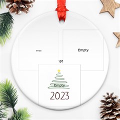 Christmas Tree Ornament - Ornament (Round) Christmas Tree Ornament - Ornament (Round)