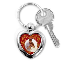 xmas love - Key Chain (Heart)