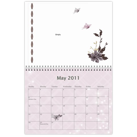 2011 Calendar By Hue Quyen Huynh May 2011