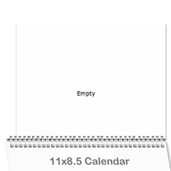 meg 2011 - Wall Calendar 11  x 8.5  (12-Months)