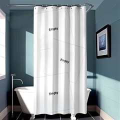 Black And Pink - Curtain Shower