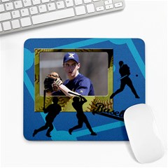 Baseball - MOUSEPAD - Large Mousepad