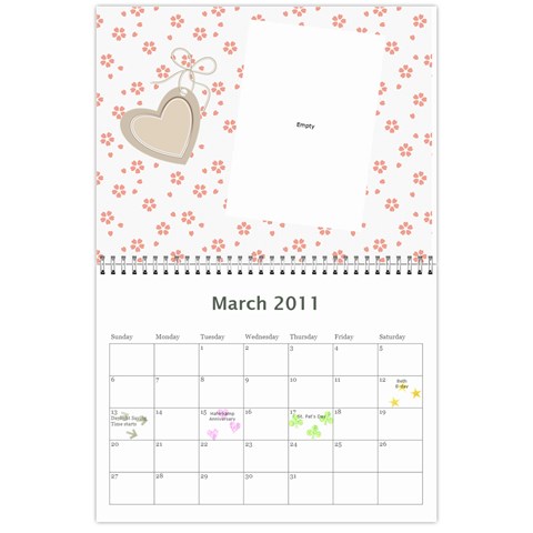 2011 Calendar Bob And Paula By Melanie Robinson Mar 2011