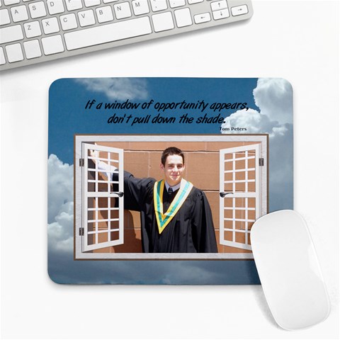Opportunity Large Mousepad By Lil Front