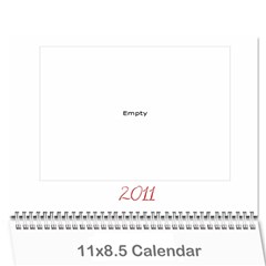 dad & jane 2011 - Wall Calendar 11  x 8.5  (12-Months)