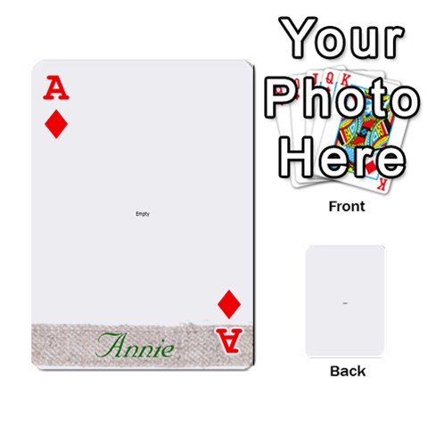 Ace Cards2 By Jessica Front - DiamondA