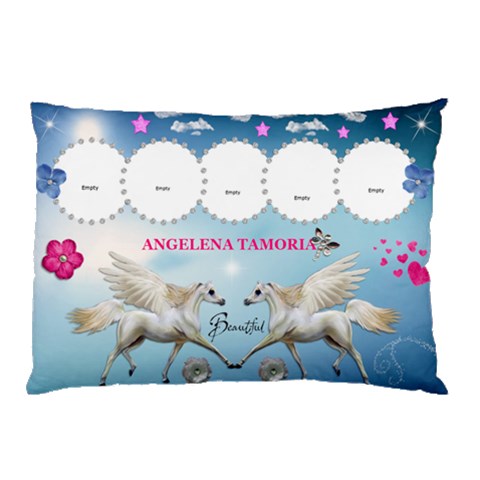 Angelena Pillow By Nina 26.62 x18.9  Pillow Case