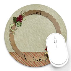Fall/Autumn Round mousepad Fall/Autumn Round mousepad