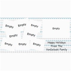 Vondo christmas card - 4  x 8  Photo Cards
