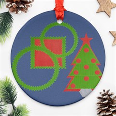 Christmas tree - Ornament (Round)